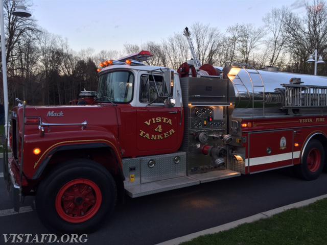 The 3rd Vista Tanker 4 operating during Golden's Bridge Fire Department's Tanker shuttle drill - 4/28/15